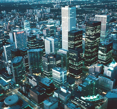 Hình ảnh Thành phố Toronto về đêm - Toronto