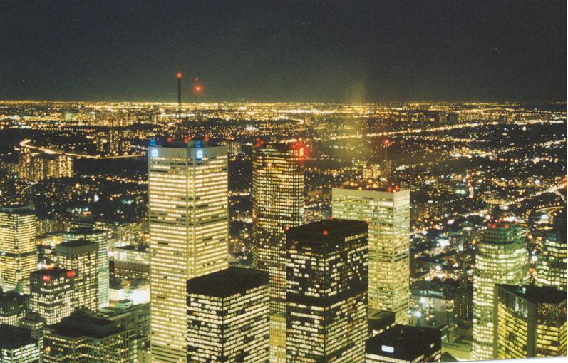 Hình ảnh Toronto về đêm - Toronto