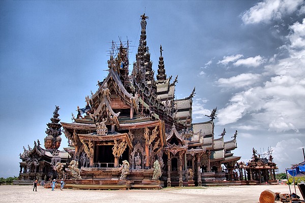 Hình bài viết Ngắm tòa lâu đài gỗ tuyệt đẹp của Pattaya