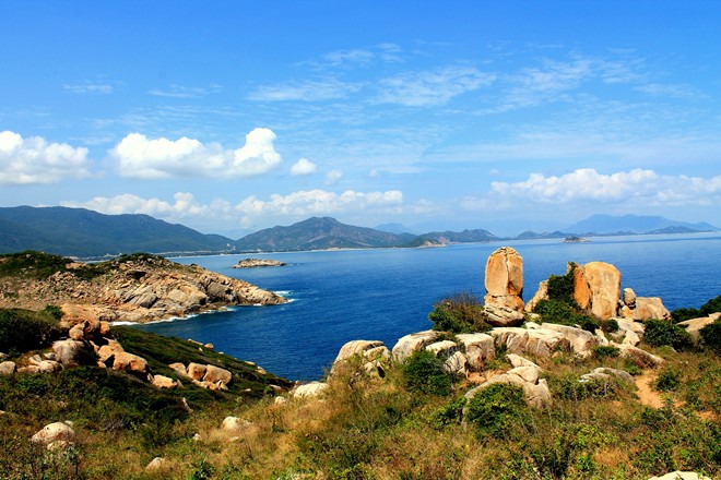 Hình bài viết Phong cảnh ven biển Ninh Thuận đẹp mê hồn