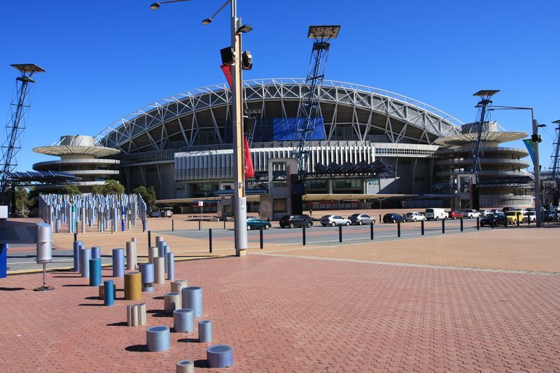 Hình ảnh Goc nhin khac ve nha ga.jpg - Công viên Olympic Sydney