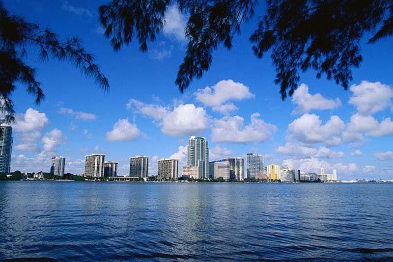 Hình ảnh Quang cảnh miami nhìn từ biển - Miami