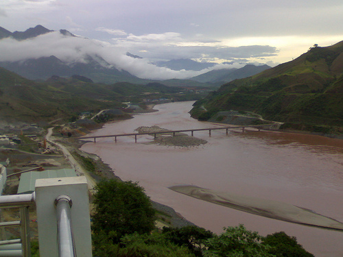 Hình ảnh Đập hạ lưu thủy điện Sơn La - Thủy điện Sơn La