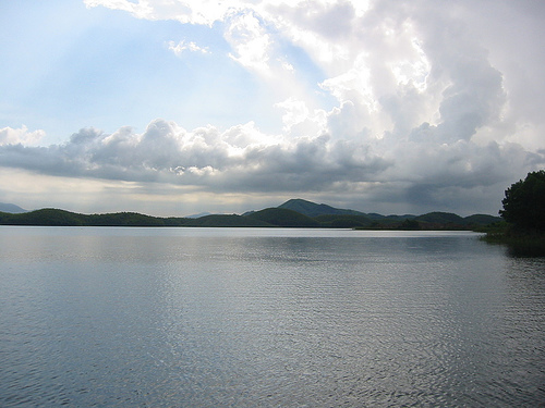 Hình ảnh Hồ Thác Bà - Hồ Thác Bà