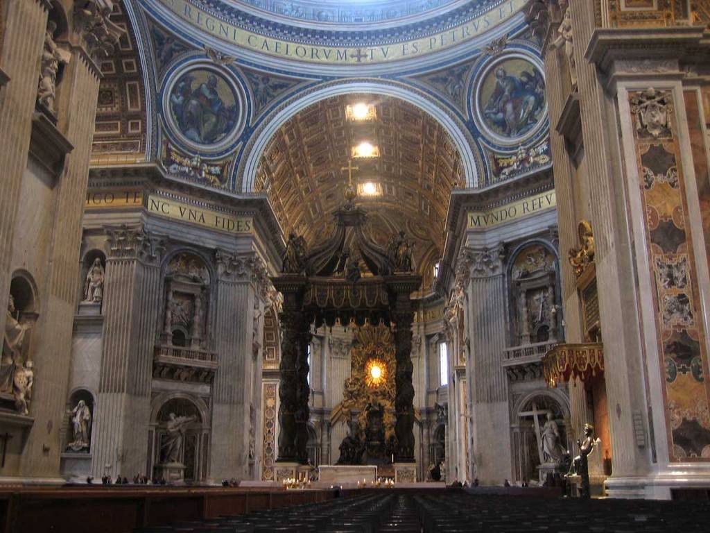 Hình ảnh Bên trong thánh đường - Tòa thánh Vatican