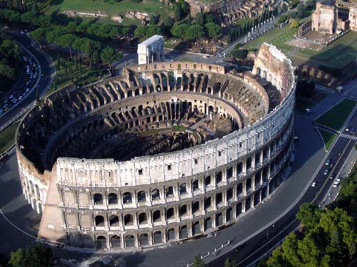 Hình ảnh Nhìn từ trên cao - Đấu trường La Mã