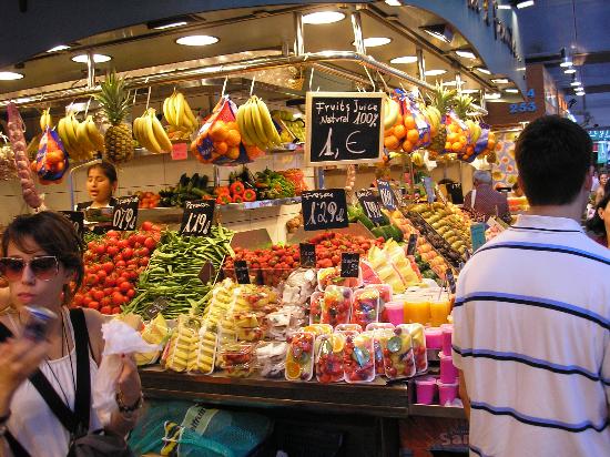 Hình ảnh Tất cả mọi loại thực phẩm - Chợ La Boqueria