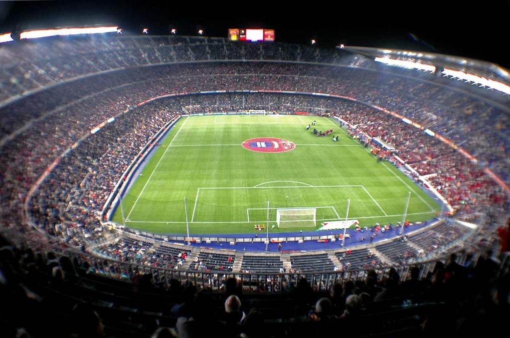 Hình ảnh Sân nou camp - Barcelona