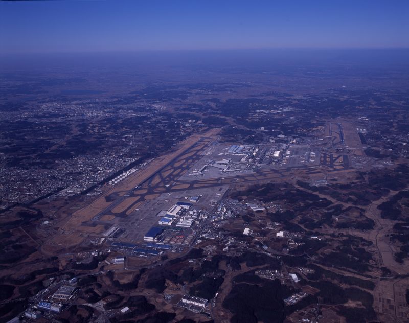 Hình ảnh Sân bay quốc tế Narita từ trên cao - Sân bay quốc tế Narita