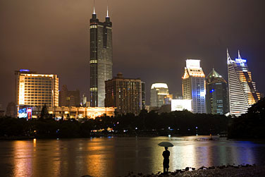 Hình ảnh Thành phố thâm quyến về đêm - Thâm Quyến