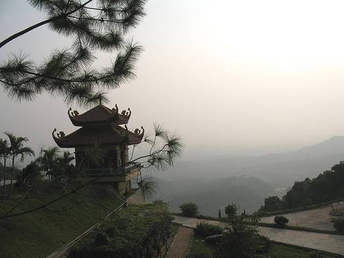 Hình ảnh Gác chuông thiền viện Trúc Lâm Tây Thiên - Thiền viện Trúc Lâm Tây Thiên