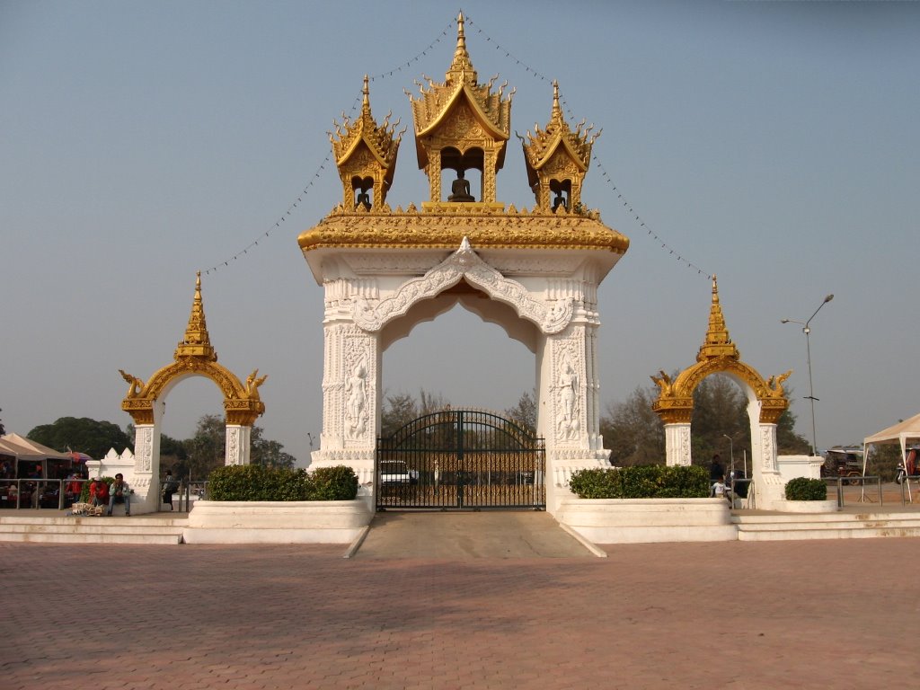 Hình ảnh Trung tâm thành phố Viêng Chăn - Lào