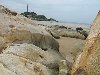Hình ảnh Từ biển Hàm Thuận Nam nhìn về Hải đăng Kê Gà - Bãi biển Hàm Thuận Nam