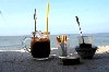 Hình ảnh Uống cafe trên bãi biển Hòn Rơm - Hòn Rơm