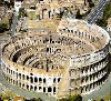 Hình ảnh Colosseum nhìn từ trên cao - Đấu trường La Mã