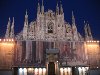 Hình ảnh Thánh đường về đêm - Đại thánh đường Duomo