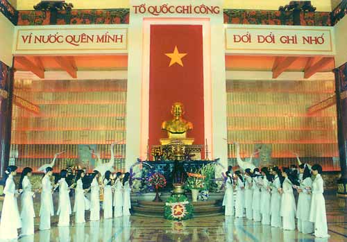 Hình ảnh Chánh điện Đền Tưởng Niệm Liệt sĩ Bến Dược - Địa đạo Củ Chi