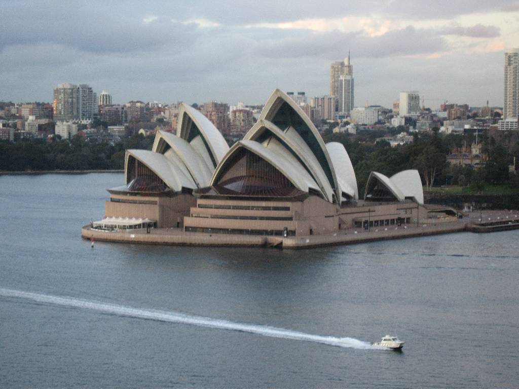 Hình ảnh Chụp từ điểm cao nhất của cầu Sydney Harbour Bridge - Úc