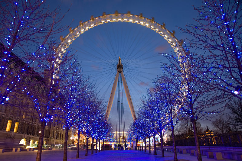 Hình ảnh Con mắt London rực rỡ - Con mắt Luân Đôn