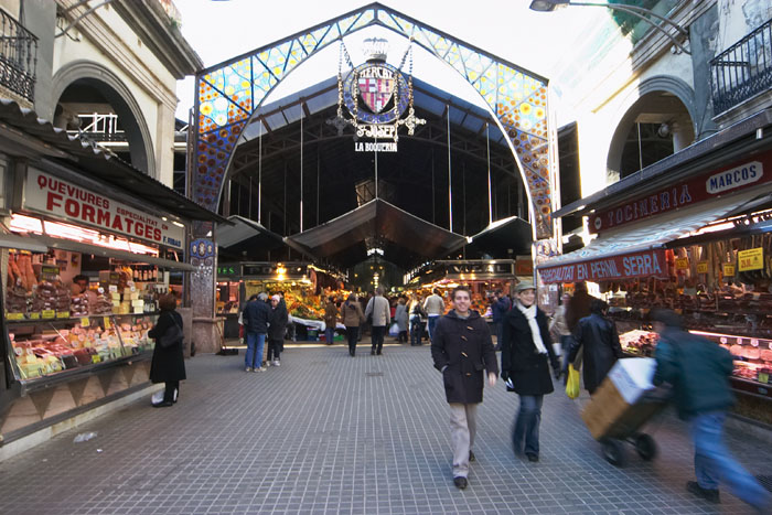 Hình ảnh Cổng Chợ La boqueria - Chợ La Boqueria