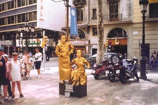 Hình ảnh Phố đi bộ - Barcelona