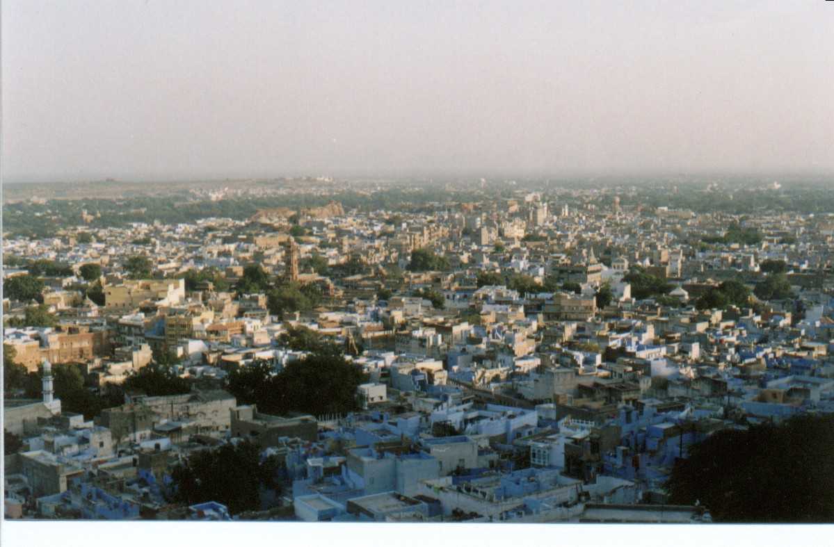 Hình ảnh India-ViewofodpurfromthefortonthehillJodpur.jpg - Ấn Độ