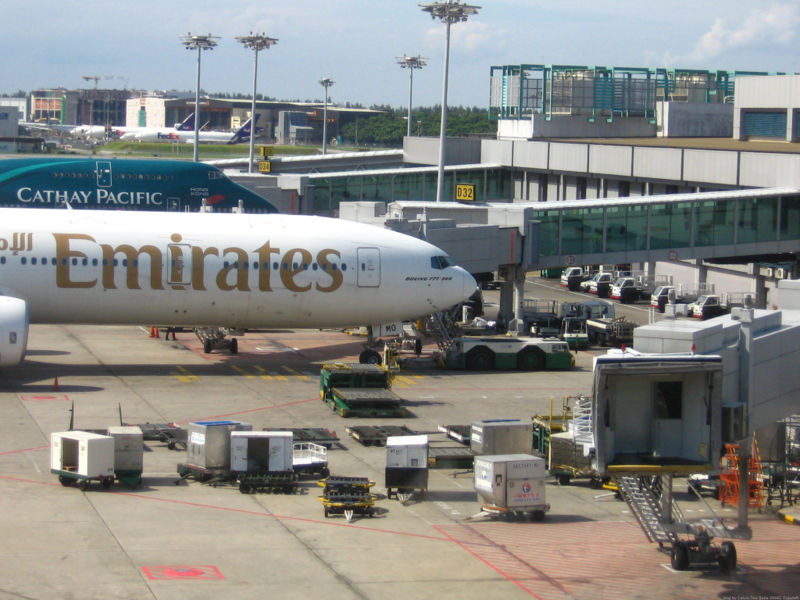 Hình ảnh Ground_Handling_Emirates - Sân bay quốc tế Changi Singapore