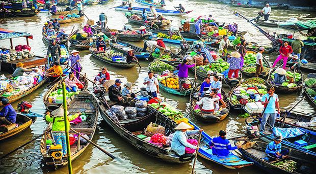 Hình bài viết Chợ nổi Cái Răng  trở thành di sản của miền Tây