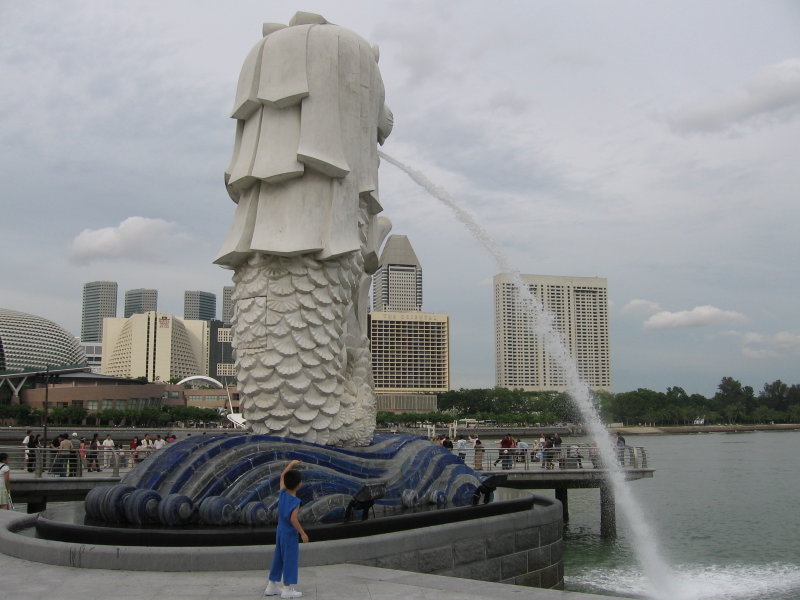 Hình ảnh Merlion - Vịnh Marina