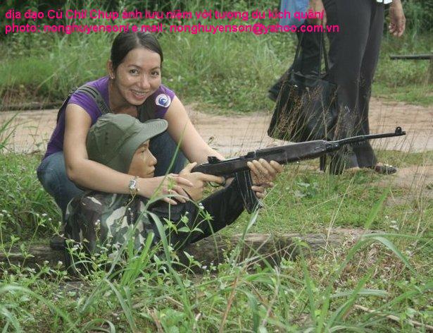 Hình ảnh nu du kich Cu Chi.jpg - Địa đạo Củ Chi